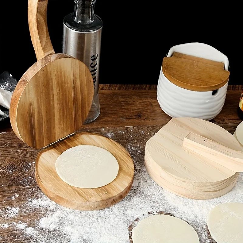 Kitchen Roller Baking - 1 adet ahşap hamur açma makinesi,